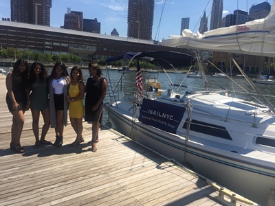 New York charter boat Yacht 7 dockside